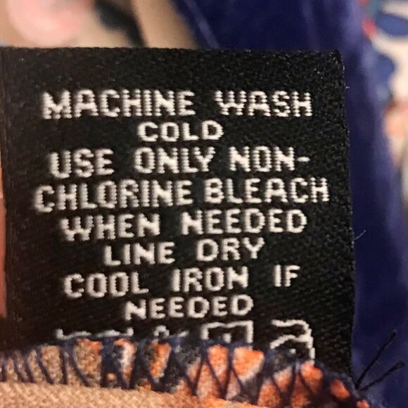 Tolani Collection Multi Print Velvet Trimmed Pajamas Lounge Wear 2X - Picture 9 of 11